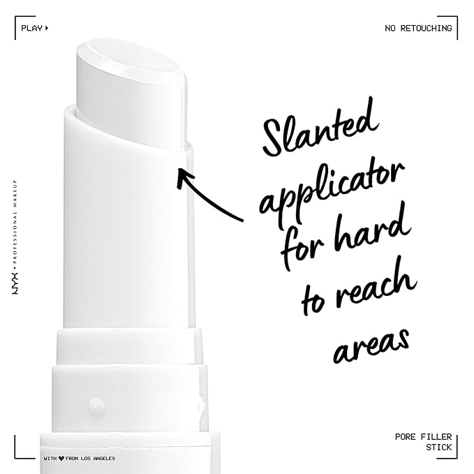 NYX PROFESSIONAL MAKEUP Pore Filler Blurring Primer and Targeted Primer Stick Bundle, Vegan Face Primers-VivaGrace Women