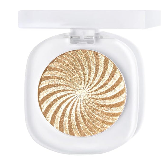 Cream Highlighter Makeup Palette, Glow Highlighters Makeup Powder, Suit for Cheeks, Body, Eyeshadow, Silver Light Pink Rose Gold Purple Champagne, Vegan, Talc Free (04)-VivaGrace Women