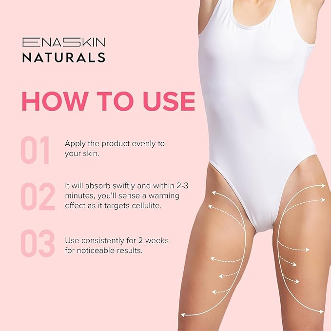Anti Cellulite Body Firming Cream: Cellulite Remover for Legs & Inner Thigh- Skin Tightening Lotion for Womens' Booty, Stomach & Belly with Acetyl Hexapeptide-8 & Caffeine, 100 ML-VivaGrace Women