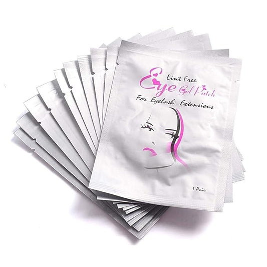 Eye Gel Pads 100 Pair Under Eye Pads Eyelash Extension Pads DIY Eye Lip Patch Pad Sticker Tapes False Eyelash Lash Extension Makeup Eye Gel Patches Lash Extension Beauty Tool Lip Powder Holder-VivaGrace Women