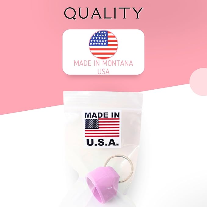 Keychain Holder EOS Lip Balm Stick (Keychain Only) - Travel Size Lip Balm Chapstick - Healing Stick - Made in USA-VivaGrace Women