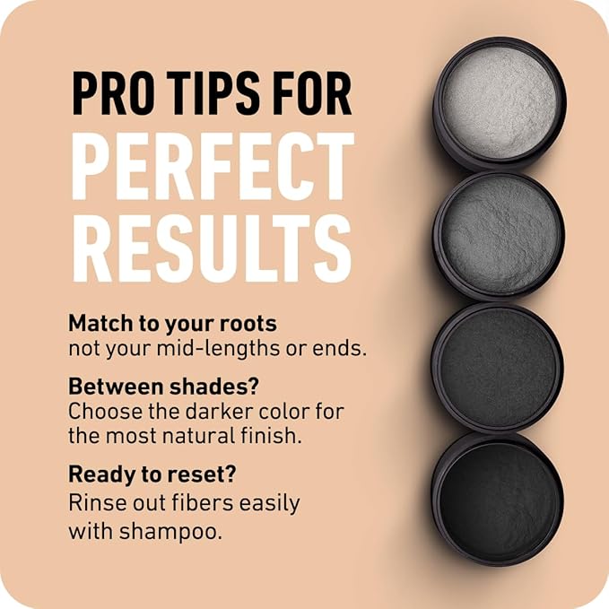 Boldify Hair Fibers Color Sample Kit - Fill In Thinning and Fine Hair for an Instantly Fuller, Thicker Look - 14 Shades for Women & Men - Grays-VivaGrace Women