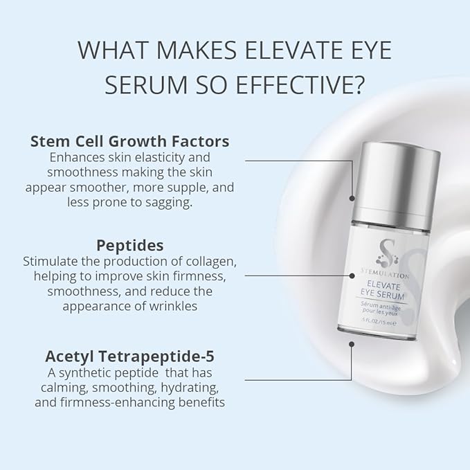 Elevate Eye Creme - With Age Defying Growth Factors Formulated To Address The Appearance Of Fine Lines And Wrinkles-VivaGrace Women