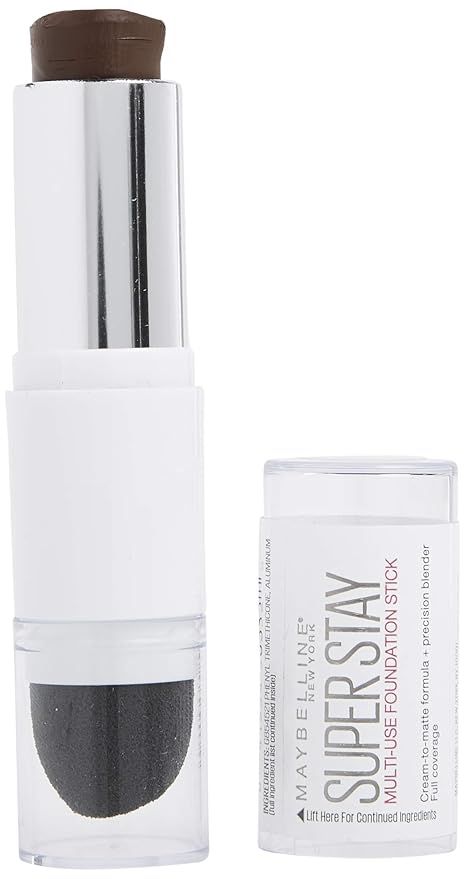 Maybelline New York Super Stay Foundation Stick for Normal To Oily Skin, Espresso, 0.25 Ounce-VivaGrace Women