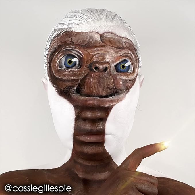 Mehron Makeup Paradise Makeup AQ Refill Size | Stage & Screen, Face & Body Painting, Cosplay, and Halloween | Water Activated Face Paint, Body Paint, Cosplay Makeup .25 oz (7 ml) (DARK BROWN)-VivaGrace Women