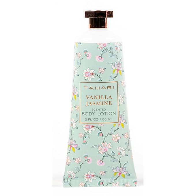 Tahari Spa Gift Set for Women, Vanilla Jasmine Spa Set, Bath Kit for Women Gift Set Includes Body Lotion, Body Wash, Body Scrub, Lotion Gift Set for Women, Birthday Gifts For Women - (Floral)-VivaGrace Women