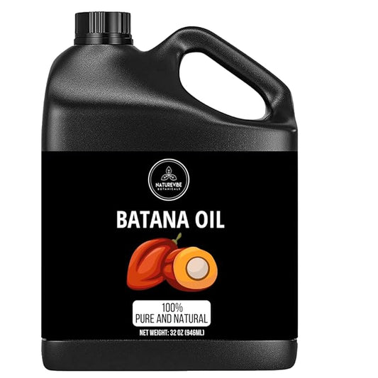 Naturevibe Botanicals Batana Oil 32 Ounces | 100% Pure and Natural | Great for Skin Care and Hair Care-VivaGrace Women