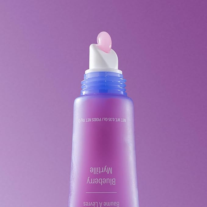 W7 Gloss Away Lip Balm - 2 Piece Set - Nourishing Lip Balm Formula With Shea Butter - Blueberry-VivaGrace Women