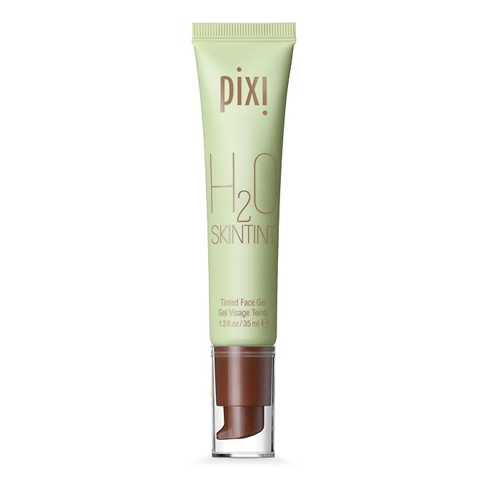Pixi Beauty H2O SkinTint Tinted Face Gel, 1.2 fl oz / 35 ml, Cocoa-VivaGrace Women