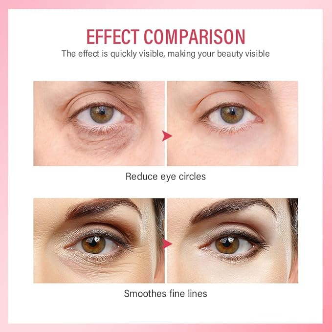 Retinol Eye Retinol Eye Cream for Dark Circles and Puffiness,Anti Aging Eye Cream with Collagen and Hyaluronic Acid,Smoothes Fine Lines,Firms and Lifts Eye Skin,Deeply Moisturizing-VivaGrace Women
