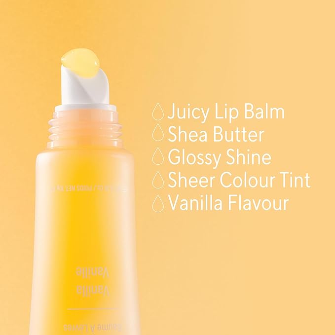 W7 Gloss Away Lip Balm - 2 Piece Set - Nourishing Lip Balm Formula With Shea Butter - Vanilla-VivaGrace Women