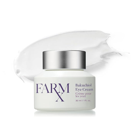 Farm Rx Bakuchiol Eye Cream - Vegan Revitalizing Cream to Reduce Dark Circles and Wrinkles Under and Around the Eyes, an Alternative to Retinol (30ml/1 fl oz) Clean Beauty-VivaGrace Women