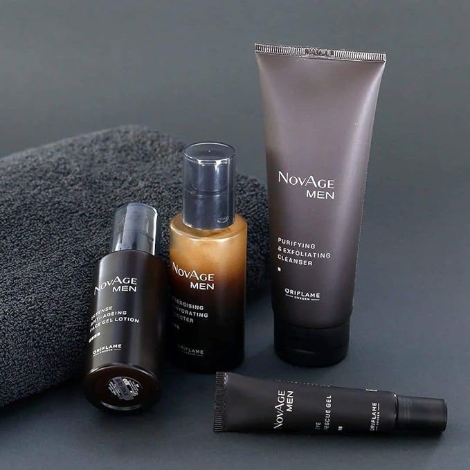 Nov Age Men Anti-Aging Skin Care Set for Ultimate Skin Full Of Set Skin Treatment by Sweden NOVAGE-VivaGrace Women