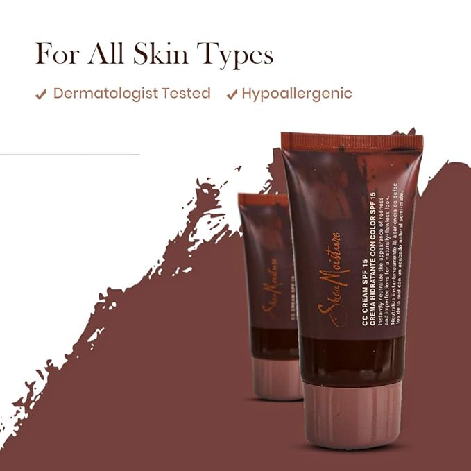 Shea Moisture CC Cream SPF 15 - Deep-VivaGrace Women