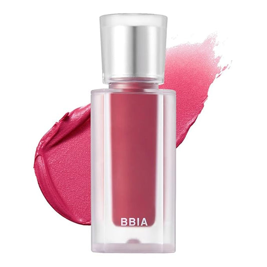 BBIA Last Velvet Tint NEW - Soft Creamy Matte Finish Lip Stain, Blur Effect & Velvety Texture, Long-Lasting, High Pigment, Non-Drying, Vegan, Korean Lip Makeup (V05 EXTRA CUTE, Pack of 1)-VivaGrace Women
