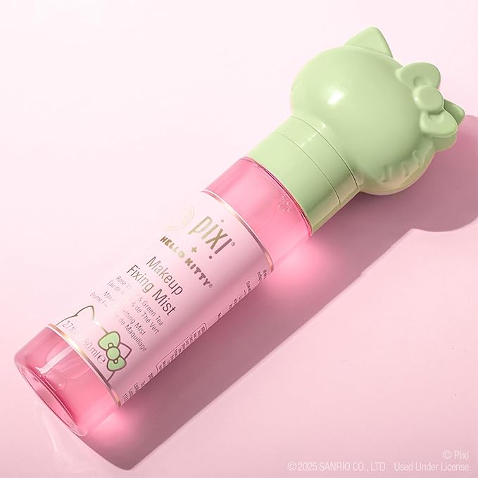Pixi + Hello Kitty Makeup Fixing Mist |Lightweight Setting Spray | 80 ml / 2.7 fl oz-VivaGrace Women