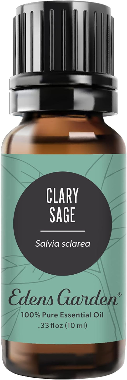 Edens Garden Clary Sage Essential Oil- 100% Pure Premium Grade, Undiluted, Natural, Therapeutic, Aromatherapy, The Best for Diffuser, Skin, Humidifiers, Kid Safe 10 ml (.33 fl oz)-VivaGrace Women