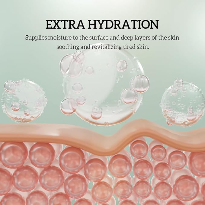 RANNCE Facial Mist, Face Mist with Okra Fruit Extract and Abelmoschus Manihot Flower Extract, Hydrates and Nourishes Skin, Day Care (Rannce, 5.07 fl oz)-VivaGrace Women