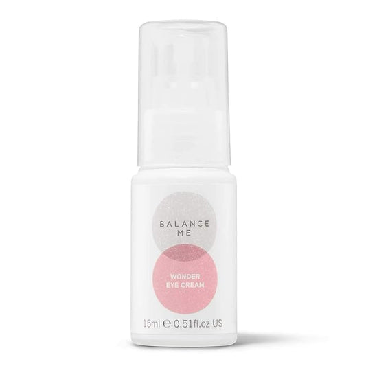 Balance Me Wonder Eye Cream, With Hyaluronic Acid, Reduces Dark Circles & Puffiness, Anti-Ageing & Hydrating Eye Gel, For All Skin Types, 100% Natural, Vegan & Cruelty Free Made In UK, 0.5 Fl Oz-VivaGrace Women