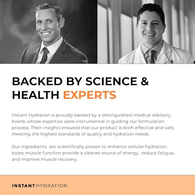 Instant Hydration Electrolytes Powder Packets - Citrus Orange Drink Mix - Zero Sugar - Keto, Vegan, Gluten-Free, Non-GMO - Boost Recovery, Brain Health, Muscle & Tissue Support- 30 Sticks-VivaGrace Women