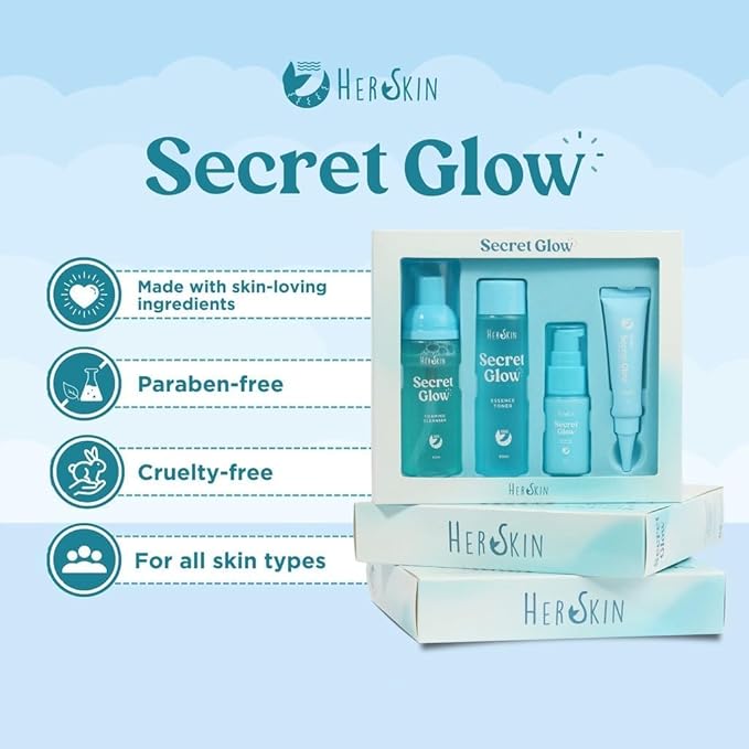 HerSkin Secret Glow Set (Pack of 1)-VivaGrace Women