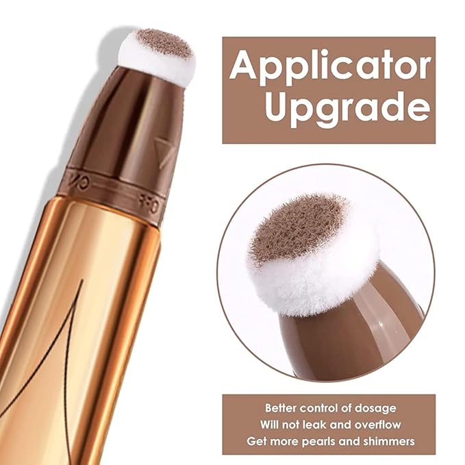 Contour Beauty Wand, Face Concealer Contouring With Halo Glow Liquid Filter Long Lasting & Smooth Matte Finish Liquid Illuminator Makeup Stick. (01- Contour)-VivaGrace Women