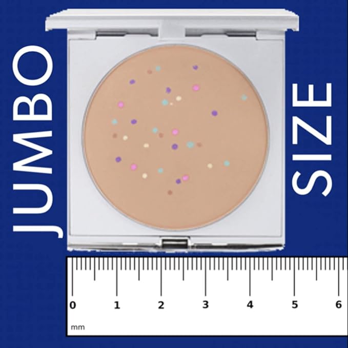 Magic Minerals by Jerome Alexander Jumbo Size Mineral Powder Foundation with Color Correctors, Antioxidant Skincare Formula (Dark)-VivaGrace Women