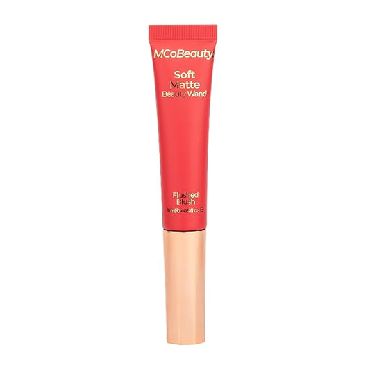 MCoBeauty Soft Matte Beauty Wand, Flushed Blush, Velvety Finish of Buildable Color, Vegan, Cruelty Free Cosmetics-VivaGrace Women