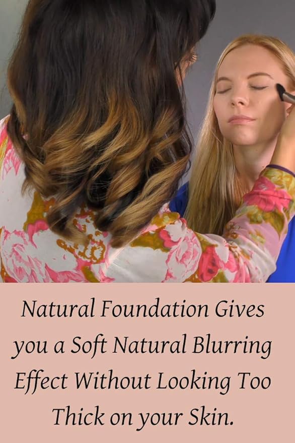 Pressed Mineral Foundation With Vitamin for a Natural Silky Finish-VivaGrace Women