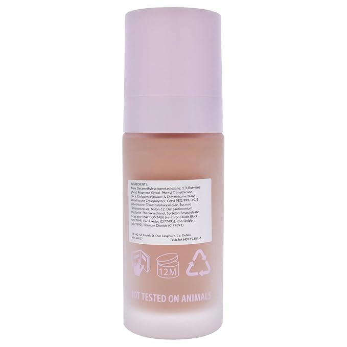 Carter Beauty By Marissa Carter Full Measure HD Foundation- Water-Based, Super Soft Skin Perfector - Vegan And Cruelty Free, Paraben And Sulfate Free - Shortbread - 1.01 OZ-VivaGrace Women