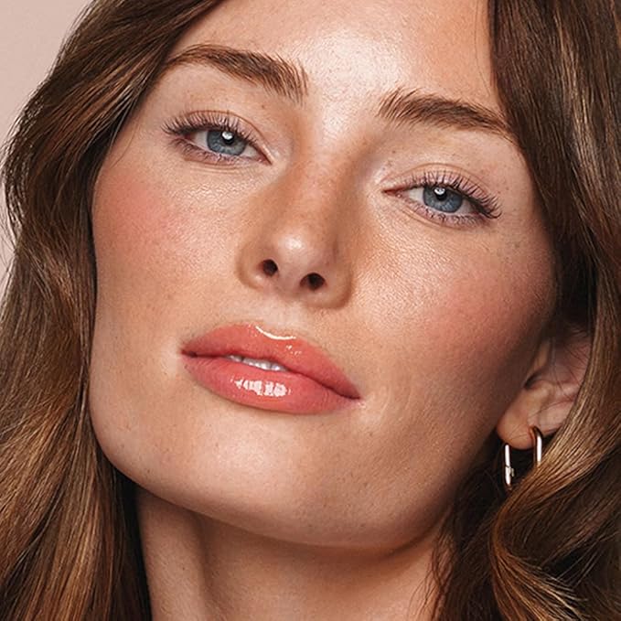 Jouer Essential Tinted Hydrating Lip Oil Gloss – Moisturizing Dry Lip Treatment Serum - Fragrance Free Tinted Lip Oil - Jojoba Seed Oil and Apricot Oil Formula-VivaGrace Women