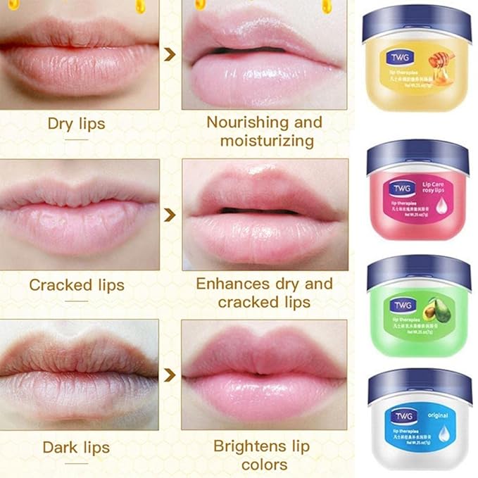 Fruit Flavored Lip Balm Set, Anti Chapping Lip Mmoisturizers, Mini Chapstick, Relieves Dull and Dry Skin, Long Lasting Lip Care Products-VivaGrace Women