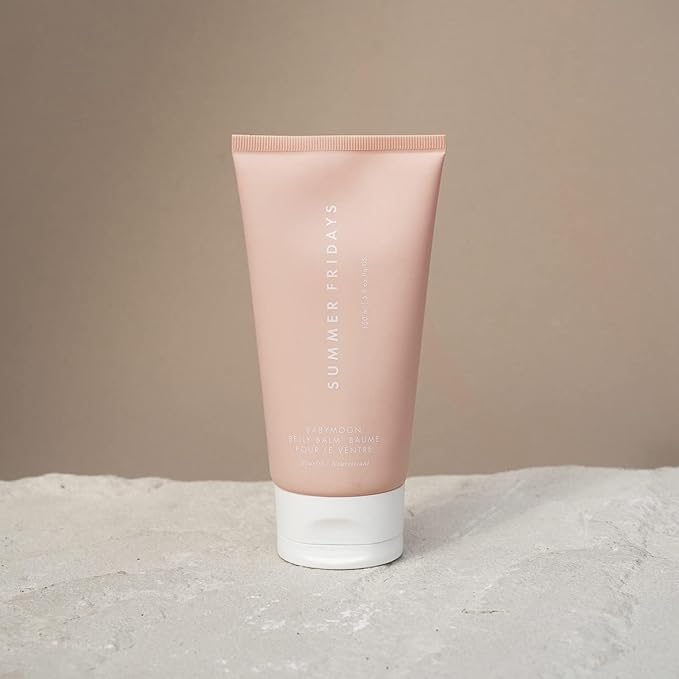 Summer Fridays Babymoon Belly Balm - Nourishing Balm + Body Moisturizer Enriched with Calendula Oil + Vitamin E to Help Reduce the Appearance of Stretch Marks and Dry Skin (5 Fl Oz)-VivaGrace Women