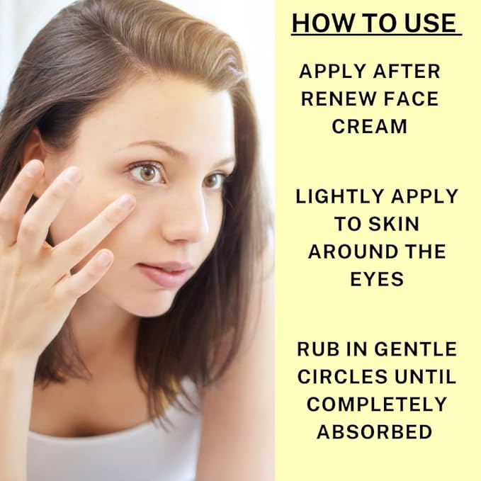 Revitalizing Under Eye Cream, Under Eye Brightener with Plant Based Actives that Boosts Collagen, Eye Cream for Dark Circles Diminishes Fine Lines and Creates Firm Radiant Skin, Eye Cream Anti Aging-VivaGrace Women