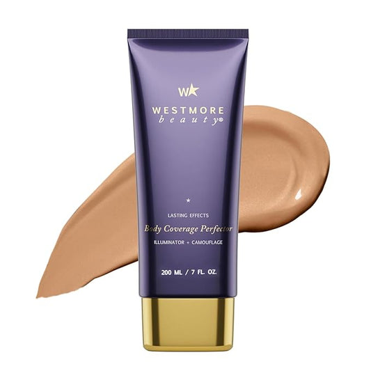 Westmore Beauty Body Coverage Perfector – Waterproof Leg & Body Makeup - Tattoo Cover Up Makeup - 7 Oz (Natural Radiance)-VivaGrace Women
