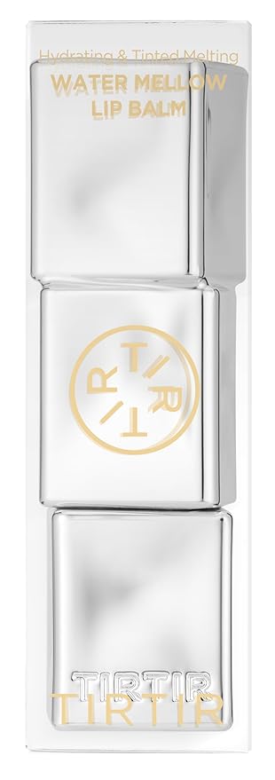 TIRTIR Water Mellow Lip Balm, 03 Peach Lemony, 0.11 Fl Oz – pH Color Changing Organic Korean Lip Care, Lightweight Deep Hydration Lip Moisturizer for Women Men, Paraben Free-VivaGrace Women