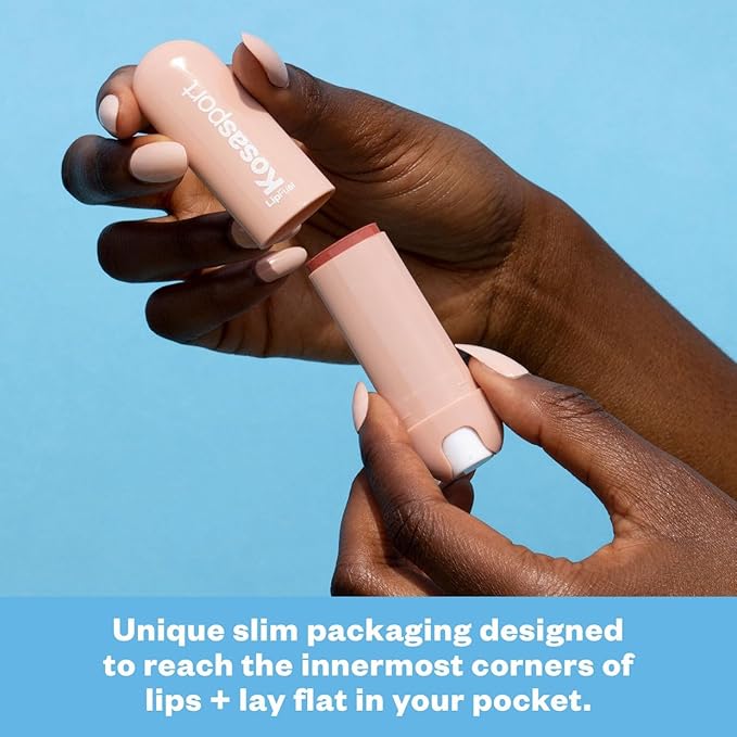 Kosas Lipfuel Hyaluronic Active Sport Lip Balm - Hydrates, Energizes and Protects - Natural Lip Treatment and Care (Flow)-VivaGrace Women