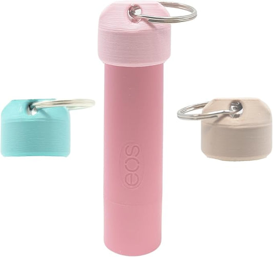 Keychain Holder EOS Lip Balm Stick (Keychain Only) - Travel Size Lip Balm Chapstick - Healing Stick - Made in USA-VivaGrace Women