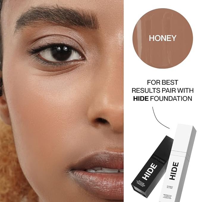 HIDE Liquid Concealer, 0.5 fl. oz. - Honey, Unisex Skin Foundation Concealer-VivaGrace Women