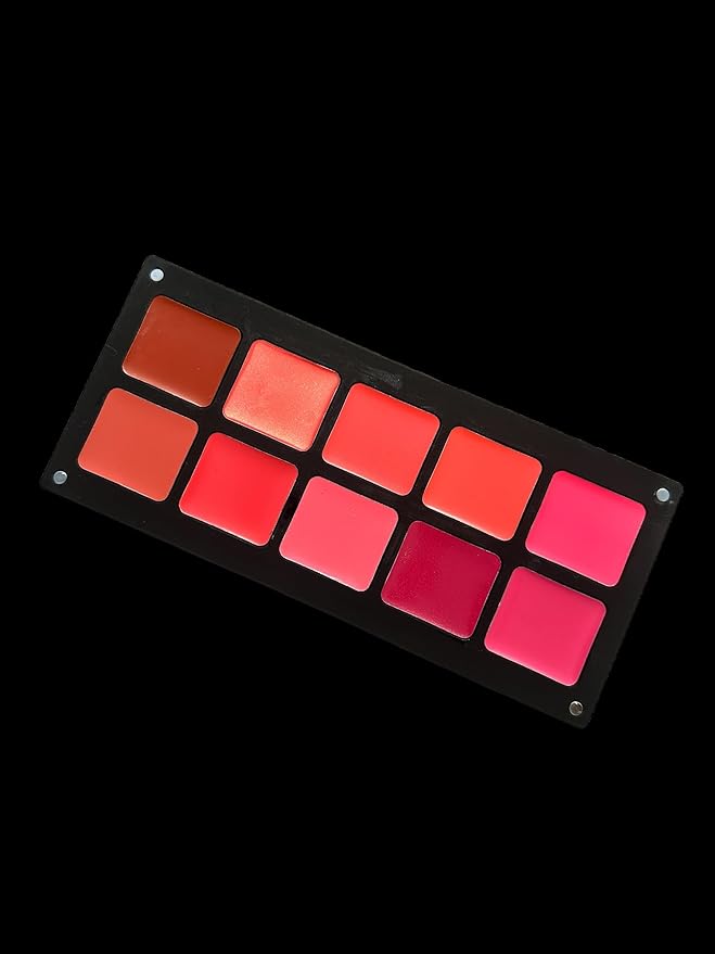 Cheeks & Lip Palette | Lipstick and Blush | Cream Formula | Reusable Magnetic Case | For All Skin Types-VivaGrace Women
