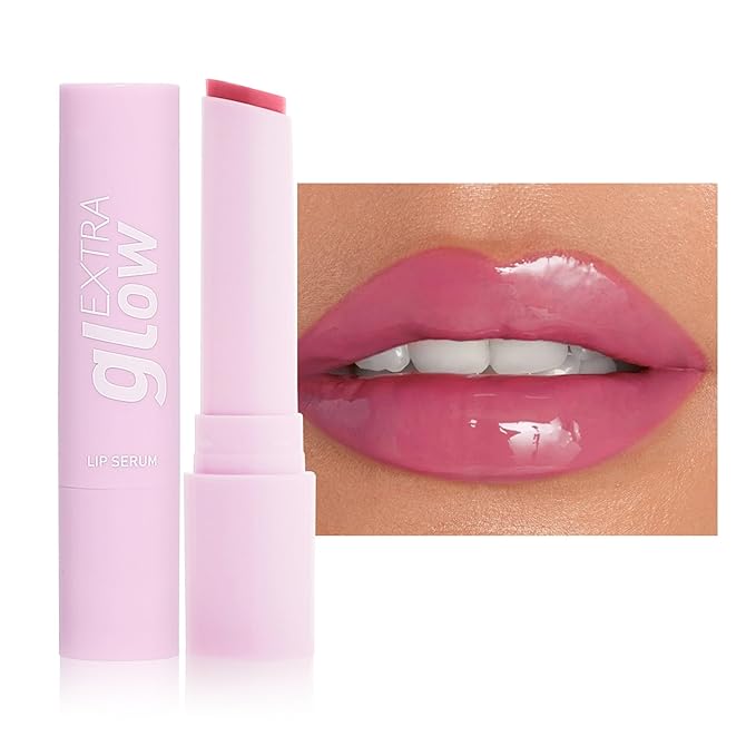 MAEPEOR Nourishing Lip Balm 8 Colors Smooth Moisturizing Lip Glow Gloss Non-Sticky and Long-lasting Hydrating Jelly Lip Balm for Women and Girls (Color 05)-VivaGrace Women