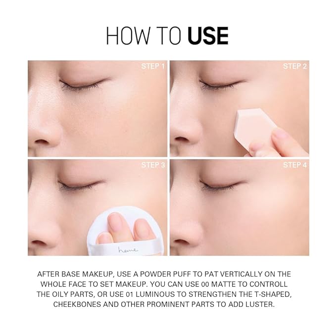 heme Loose Setting Powder 7g (01 Luminous)…-VivaGrace Women
