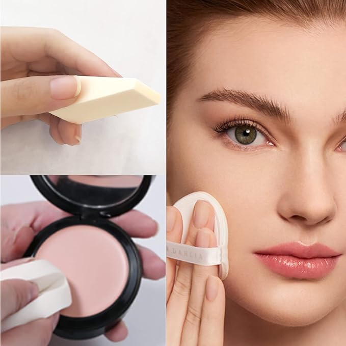 Foundation Makeup Concealer, Medium-to-Full Coverage Foundation Cream, Long Lasting Waterproof Up to 12HR Hybrid Setting Powder-VivaGrace Women