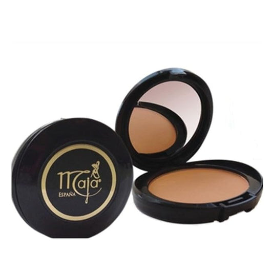 Bronceado Maja Pressed Powder| Delicately Scented Pressed Powder, Mirror and Tassel Compartment for Flawless Skin; 0.53 Ounces-VivaGrace Women