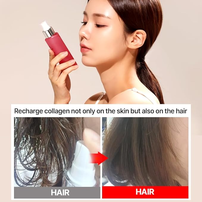 Collagen Double Eight Facial Mist Serum 100ml – Hydrating Face Mist & Makeup Setting Spray with Deep Collagen Barrier Protection for Long-Lasting Moisture & Radiant Skin-VivaGrace Women