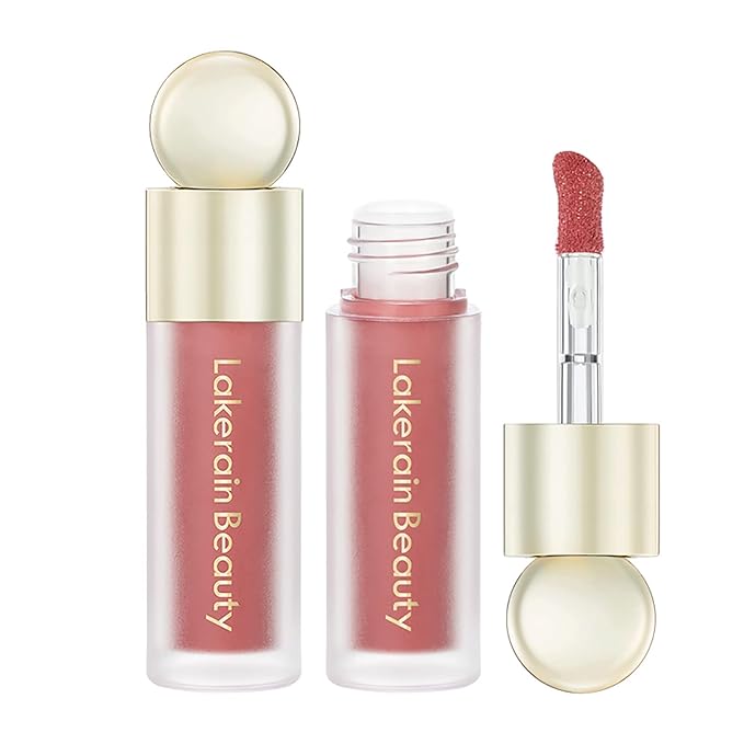 Liquid Blush, Soft Cream Liquid Blush for Cheeks, Light Weight,Long Lasting, Smudge Proof, Natural-Looking, Dewy Finish, For Natural-looking Flush & Everyday Wear (04#)-VivaGrace Women