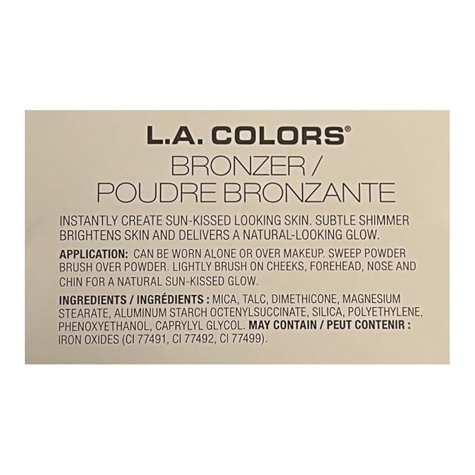 L.A. Colors Bronzer CBPP260 Sun Goddess .28 oz-VivaGrace Women