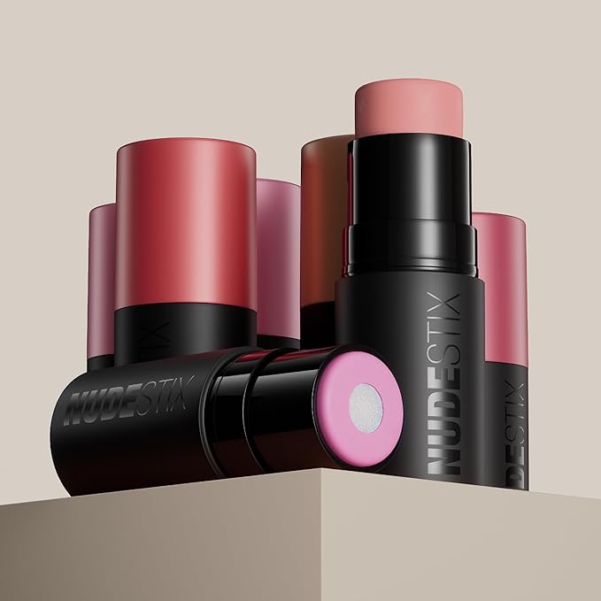 Nudies Matte + Glow Core All Over Face Blush Color - Blush Bling-VivaGrace Women