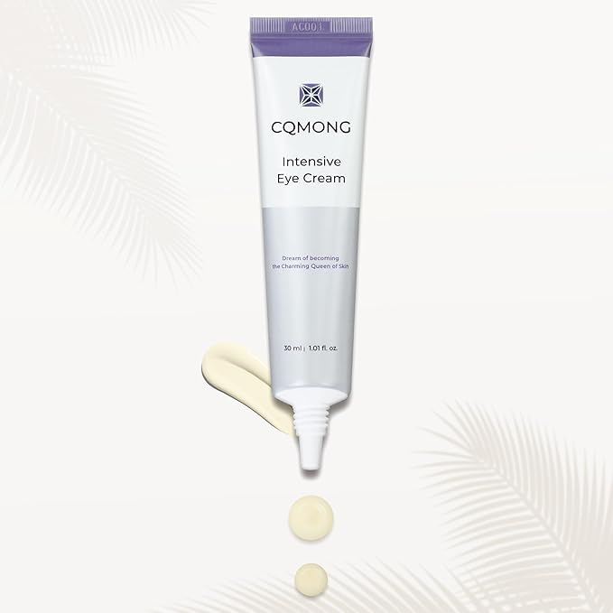 Intensive Eye Cream 1.01 fl oz for hydrating, wrinkles, elastic skin, dark circles, puffiness, fine lines, eye bags under eyes | Hyaluronic Acid, Collagen, Peptide | Korean skincare-VivaGrace Women