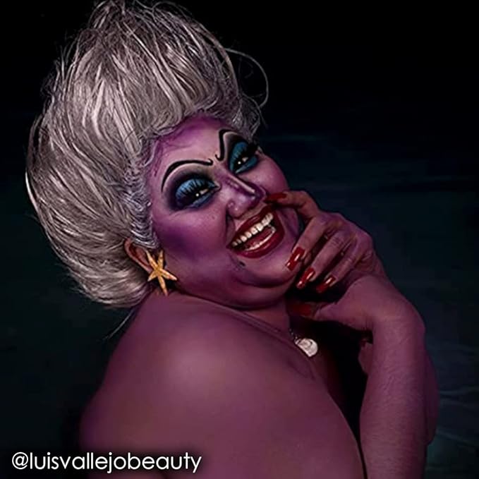 Mehron Makeup Paradise Makeup AQ Refill Size | Stage & Screen, Face & Body Painting, Beauty, Cosplay, Halloween | Water Activated Face Paint, Body Paint, Cosplay Makeup .25 oz (7 ml) (WILD ORCHID)-VivaGrace Women